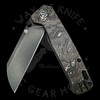 QSP Penguin Plus Frame Lock Knife Copper Foil Carbon Fiber/Titanium (3.38" BW)