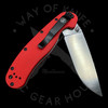 Ontario Rat Model 1 S35VN Knife G-10 Red (3.5" Satin)