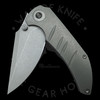 WE Knife Co. Riff-Raff Knife - Gray Titanium (Stonewashed)