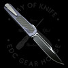 Guardian Tactical Scout S/E OTF Automatic Knife Gray/CF (3.5" Two-Tone)