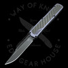 Guardian Tactical Scout S/E OTF Automatic Knife Gray/CF (3.5" Black Stonewash)