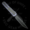 Guardian Tactical Scout S/E OTF Automatic Knife Gray/CF (3.5" Black Stonewash)