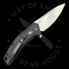 *Pre Owned* Kershaw Link Drop Point Knife Black (3.25" M390 Stonewash) 1776BLK