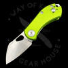 Giant Mouse ACE Nibbler Green Aluminum N690 (2" Satin)