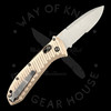 *Pre Owned* Auto Benchmade Presidio 2 Dark Earth Aluminum CPM M-4 (3.72" Tactical Gray)