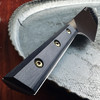 Vandal Blades Custom Series Chef Knife #24 Denim Micarta AEB-L (Hand Satin 7.4in)