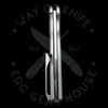 WE Knife Co. Michael Burch Harpen Frame Lock Knife Titanium (3" Hand Satin)