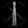 TuyaKnife Envy V4 (MODIFIED) Frame Lock Titanium/Purple Haze Fat CF (3.25" Working Finish)) S90V