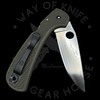 *Pre Owned* 003 Spyderco Wayne Goddard Olive Green (3.625" Satin Plain) C16POD