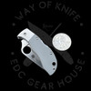 *Pre Owned* 003 Spyderco Manbug Gray G-10 Stainless Bolster VG-10 (1.96" Satin) MGGYP