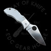 *Pre Owned* 003 Spyderco Manbug Gray G-10 Stainless Bolster VG-10 (1.96" Satin) MGGYP