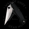 *Pre Owned* 003 Spyderco Pattada Black G-10 N690Co (3.92" Satin) C204GP