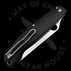 *Pre Owned* 003 Spyderco Pattada Black G-10 N690Co (3.92" Satin) C204GP