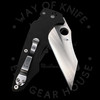 *Pre Owned* 003 Spyderco YoJumbo Carbon Fiber CPM S90V Sprint Run (3.98" Satin) C253CFP