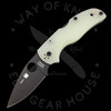 *Pre Owned* 003 Spyderco Native 5 Natural G-10 CPM M4 (2.95" DLC) C41GM4PBK5