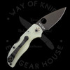 *Pre Owned* 003 Spyderco Native 5 Natural G-10 CPM M4 (2.95" DLC) C41GM4PBK5