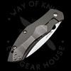 *Pre Owned* 003 Spyderco Myrtle Titanium / Carbon Fiber Framelock S30V (3.7" Satin) C194CFTIP