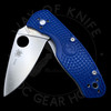 *Pre Owned* 003 Spyderco Persistence Lightweight Liner Lock Knife Blue FRN (2.75" Satin S35VN)