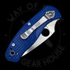 *Pre Owned* 003 Spyderco Persistence Lightweight Liner Lock Knife Blue FRN (2.75" Satin S35VN)