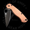 *Pre Owned* 003 Spyderco Paramilitary 2 Copper Rex45 (3.49" DLC) C81CUPBK2