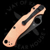 *Pre Owned* 003 Spyderco Paramilitary 2 Copper Rex45 (3.49" DLC) C81CUPBK2