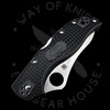*Pre Owned* 003 Spyderco Stretch 2 FRN Black VG-10 (3.43" Satin) C90PBK2