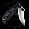 *Pre Owned* 003 Spyderco Stretch 2 FRN Black VG-10 (3.43" Satin) C90PBK2