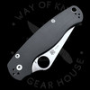 *Pre Owned* 003 Spyderco Paramilitary 2 Gray G-10 Cruwear (3.47" Satin) C81GPGY2