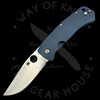 *Pre Owned* 003 Collectors Club Spyderco Slysz Bowie M390 C186TIPBL