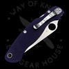 *Pre Owned* 003 Spyderco Military 2 Dark Blue G-10 S110V (4" Satin) C36GPDBL2 *Pre Owned* 003 Spyderco Military 2 Dark Blue G-10 S110V (4" Satin) C36GPDBL2