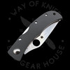 *Pre Owned* 003 Spyderco Baby Horn Gray G-10  VG10 (2.69in Satin) CX08GGYP