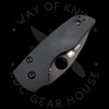 *Pre Owned* 003 Spyderco Lil Native Black G-10 Cruwear (2.42" DLC) C230GPCWBK
