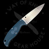 *Pre Owned* 003 Spyderco Enuff 2 Fixed Blade PlainEdge K390 (3.95" Satin)FB31PBL2K390