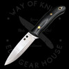 *Pre Owned* Spyderco Bushcraft Black G-10 O-1 (4.1" Satin) FB26GP