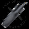 *Pre Owned* Spyderco Bushcraft Black G-10 O-1 (4.1" Satin) FB26GP