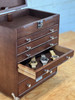 Gerstner International GI-T16 Dark Oak 6-Drawer Collectors Chest (Felt Lined)