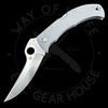 *Pre Owned* 003 Spyderco Ayoob Gray G-10 (3.69" Satin) C60GPGY