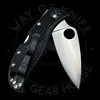 *Pre Owned* 003 Spyderco LeafJumper Lock Back Knife Black FRN (3" Satin VG10) C262PBK