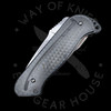 *Pre Owned* CRKT Rollock Pocket Knife Black Translucent AUS-6 (2.25" Polished)