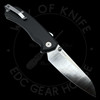 Tactile Knife Co. Chupacabra MagnaCut Superlock Knife Black Aluminum (3.3" Satin)