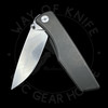 Big I Design Overlook Titanium Framelock Pocket Knife M390 Steel (2.62in)