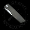 Big I Design Overlook Titanium Framelock Pocket Knife M390 Steel (2.62in)