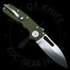 Demko Knives Shark-Cub Shark Slicer Blade CPM20CV OD Green G-10 (2.50in Stonewash)
