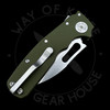 Demko Knives Shark-Cub Shark Slicer Blade CPM20CV OD Green G-10 (2.50in Stonewash)