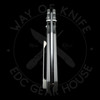 CJRB Maximal Crossbar Lock Knife Titanium S90V (3" Stonewash)