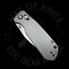 CJRB Maximal Crossbar Lock Knife Titanium S90V (3" Stonewash)