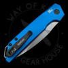 Kershaw Launch Iridium MagnaCut Automatic Knife Blue Aluminum (3.5" SW)