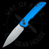 Kershaw Launch Iridium MagnaCut Automatic Knife Blue Aluminum (3.5" SW)