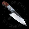 B. Kohn Knives Reverse Tanto Fixed Blade GripX Wavy Maple Black G10 Nitro-V (3.5" Two-Tone)