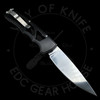 Piranha MagnaRaptor Automatic Knife Black Aluminum (3.4" Satin)